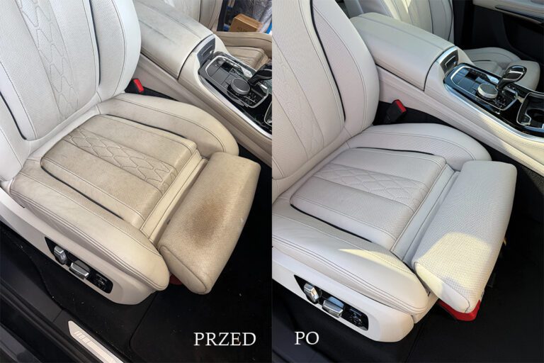BMW X5 G05 – renowacja tapicerki skórzanej 